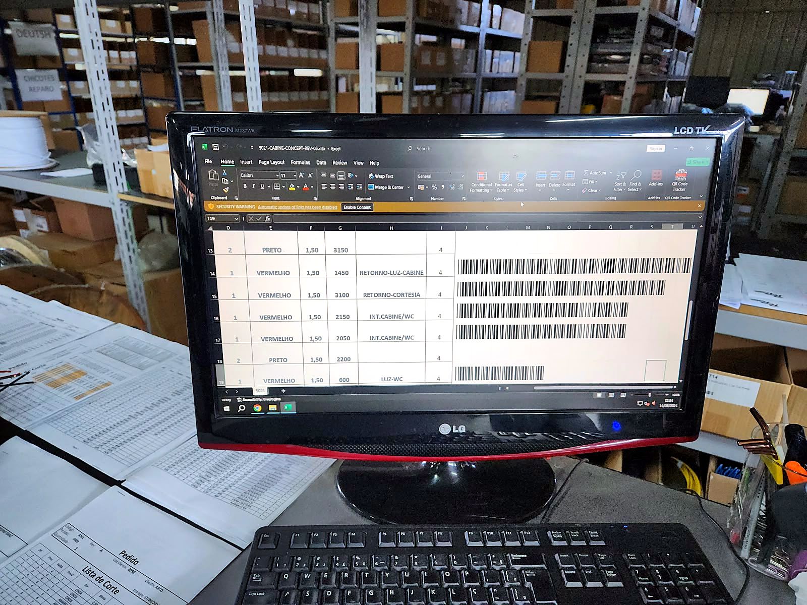 Sistema de identificação e rastreabilidade de produção